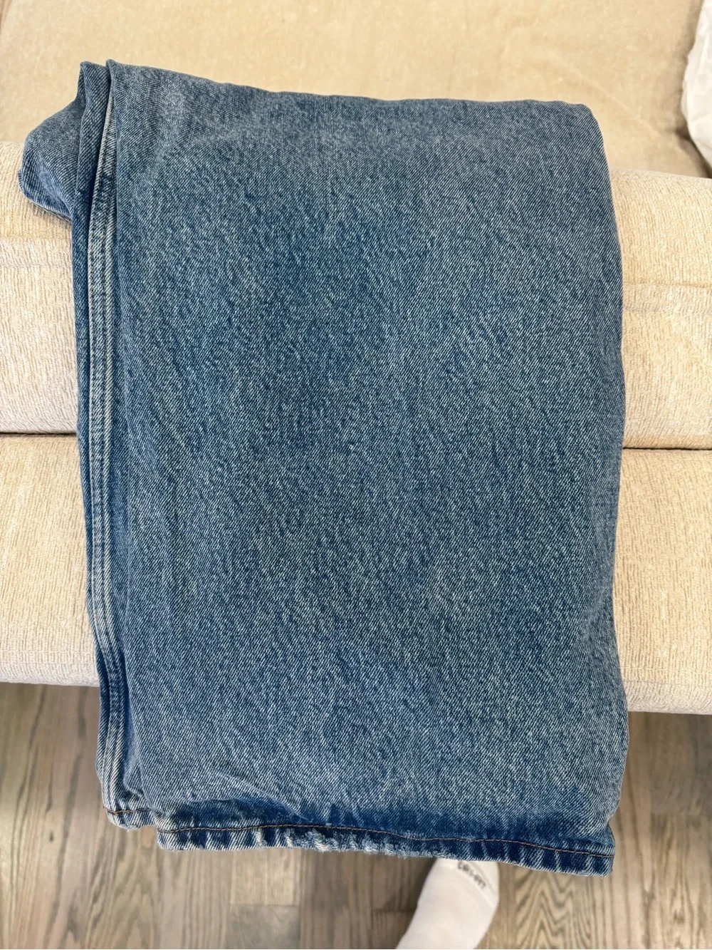 We The Free Relaxed Wide-Leg Light Blue Jeans Women’s 30 ~ WORN ONCE - Picture 7 of 15